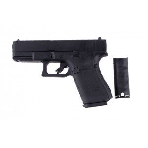 Модель пистолета WE Glock 19 Gen. 5, металл, блоу-бэк, газ, черный